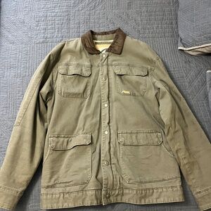 Men’s Mountain Khaki Ranch Sherling Jacket Size Medium